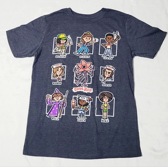 Stranger Things KIDS Official Netflix Merchandise Short Sleeve T Shirt Size L - Picture 1 of 6